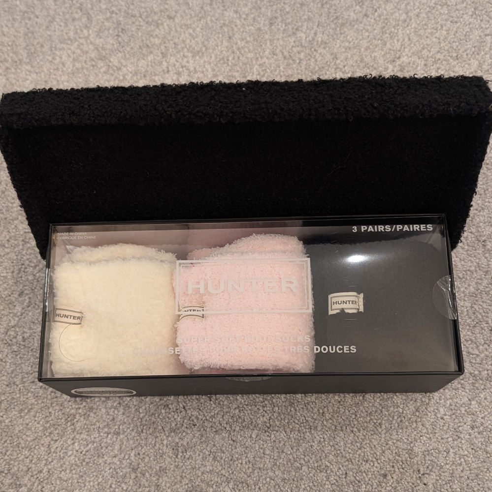 NIB Hunter Super Soft Boot Sock Set